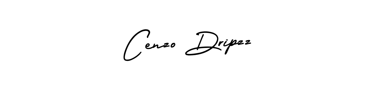 The best way (AmerikaSignatureDemo-Regular) to make a short signature is to pick only two or three words in your name. The name Cenzo Dripzz include a total of six letters. For converting this name. Cenzo Dripzz signature style 3 images and pictures png