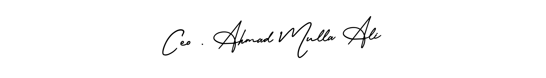 Also we have Ceo . Ahmad Mulla Ali name is the best signature style. Create professional handwritten signature collection using AmerikaSignatureDemo-Regular autograph style. Ceo . Ahmad Mulla Ali signature style 3 images and pictures png
