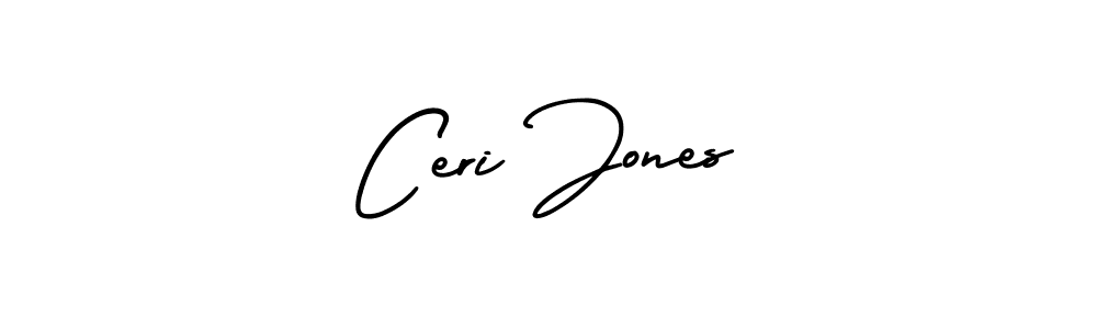 Create a beautiful signature design for name Ceri Jones. With this signature (AmerikaSignatureDemo-Regular) fonts, you can make a handwritten signature for free. Ceri Jones signature style 3 images and pictures png