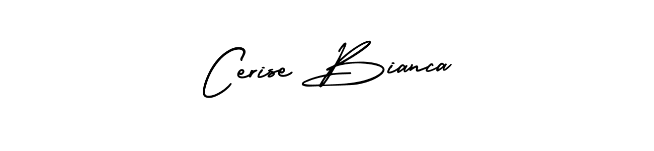 Also You can easily find your signature by using the search form. We will create Cerise Bianca name handwritten signature images for you free of cost using AmerikaSignatureDemo-Regular sign style. Cerise Bianca signature style 3 images and pictures png