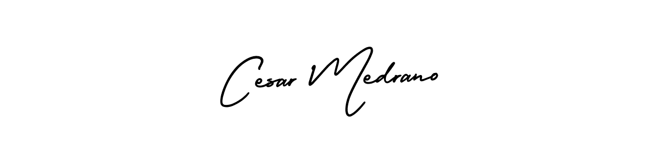 It looks lik you need a new signature style for name Cesar Medrano. Design unique handwritten (AmerikaSignatureDemo-Regular) signature with our free signature maker in just a few clicks. Cesar Medrano signature style 3 images and pictures png
