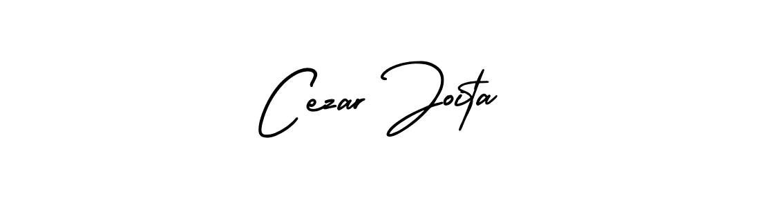 How to Draw Cezar Joita signature style? AmerikaSignatureDemo-Regular is a latest design signature styles for name Cezar Joita. Cezar Joita signature style 3 images and pictures png