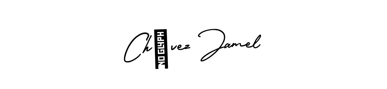 Design your own signature with our free online signature maker. With this signature software, you can create a handwritten (AmerikaSignatureDemo-Regular) signature for name Chávez Jamel. Chávez Jamel signature style 3 images and pictures png