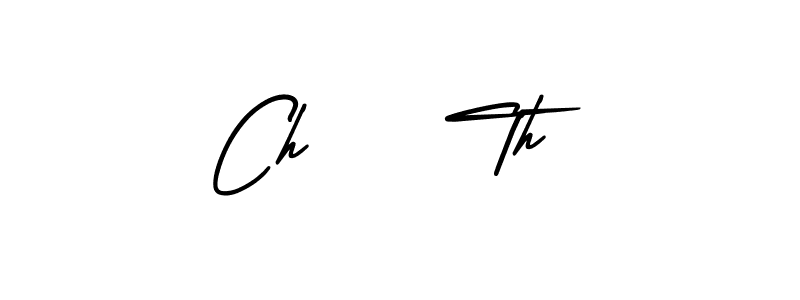 Similarly AmerikaSignatureDemo-Regular is the best handwritten signature design. Signature creator online .You can use it as an online autograph creator for name Ch    Th. Ch    Th signature style 3 images and pictures png