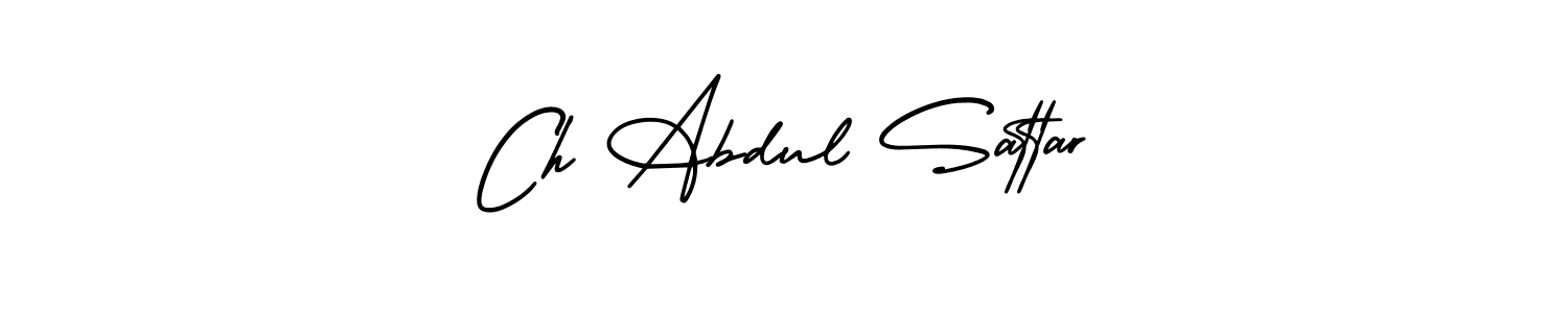 Create a beautiful signature design for name Ch Abdul Sattar. With this signature (AmerikaSignatureDemo-Regular) fonts, you can make a handwritten signature for free. Ch Abdul Sattar signature style 3 images and pictures png