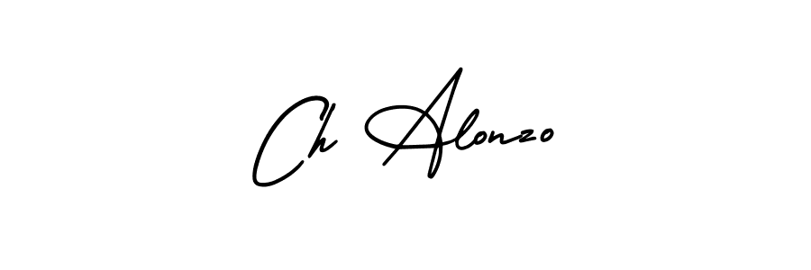 Also You can easily find your signature by using the search form. We will create Ch Alonzo name handwritten signature images for you free of cost using AmerikaSignatureDemo-Regular sign style. Ch Alonzo signature style 3 images and pictures png