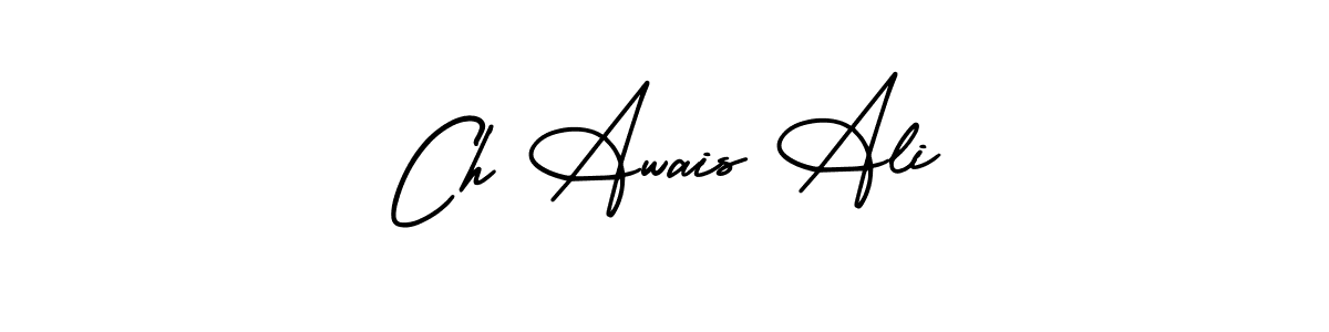 Use a signature maker to create a handwritten signature online. With this signature software, you can design (AmerikaSignatureDemo-Regular) your own signature for name Ch Awais Ali. Ch Awais Ali signature style 3 images and pictures png