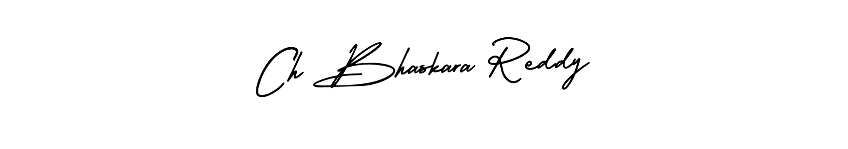 It looks lik you need a new signature style for name Ch Bhaskara Reddy. Design unique handwritten (AmerikaSignatureDemo-Regular) signature with our free signature maker in just a few clicks. Ch Bhaskara Reddy signature style 3 images and pictures png