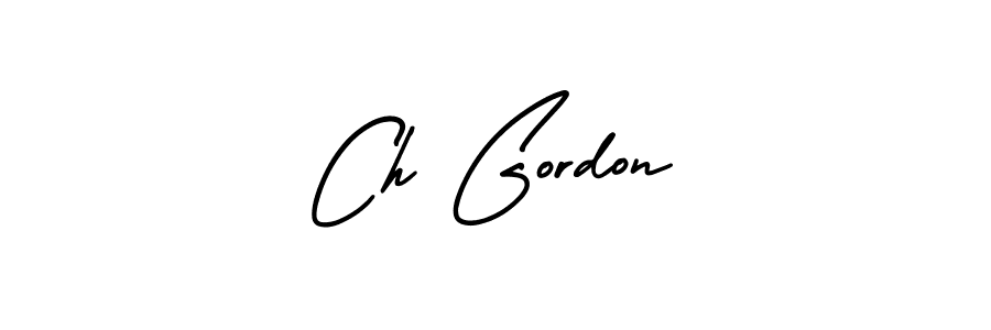 Best and Professional Signature Style for Ch Gordon. AmerikaSignatureDemo-Regular Best Signature Style Collection. Ch Gordon signature style 3 images and pictures png