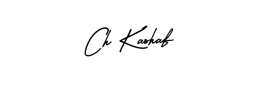 It looks lik you need a new signature style for name Ch Kashaf. Design unique handwritten (AmerikaSignatureDemo-Regular) signature with our free signature maker in just a few clicks. Ch Kashaf signature style 3 images and pictures png