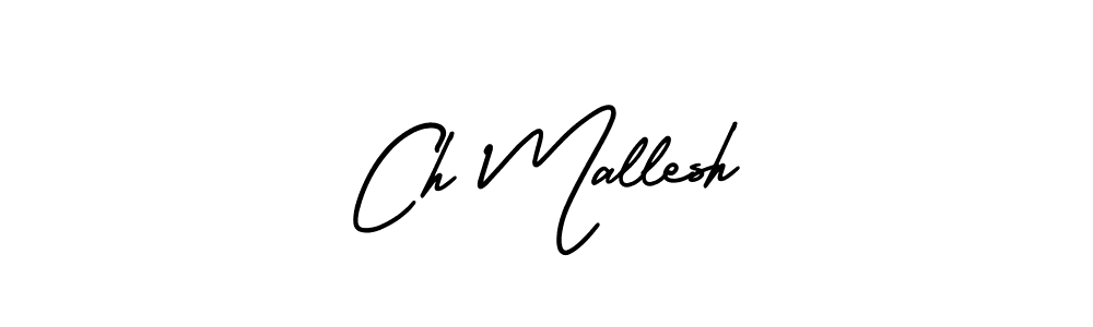 Best and Professional Signature Style for Ch Mallesh. AmerikaSignatureDemo-Regular Best Signature Style Collection. Ch Mallesh signature style 3 images and pictures png