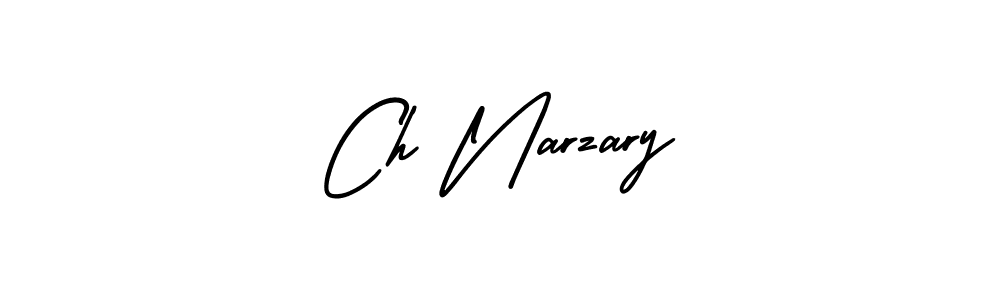 You should practise on your own different ways (AmerikaSignatureDemo-Regular) to write your name (Ch Narzary) in signature. don't let someone else do it for you. Ch Narzary signature style 3 images and pictures png