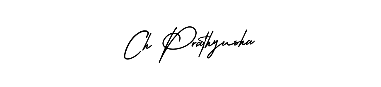 How to Draw Ch Prathyusha signature style? AmerikaSignatureDemo-Regular is a latest design signature styles for name Ch Prathyusha. Ch Prathyusha signature style 3 images and pictures png