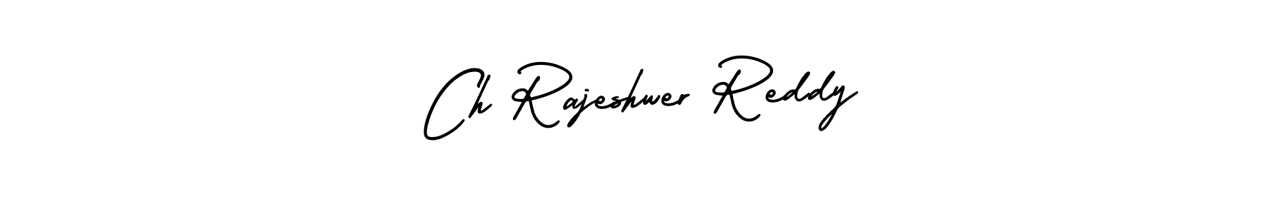 How to Draw Ch Rajeshwer Reddy signature style? AmerikaSignatureDemo-Regular is a latest design signature styles for name Ch Rajeshwer Reddy. Ch Rajeshwer Reddy signature style 3 images and pictures png