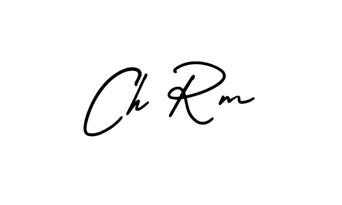 Also we have Ch Rm name is the best signature style. Create professional handwritten signature collection using AmerikaSignatureDemo-Regular autograph style. Ch Rm signature style 3 images and pictures png