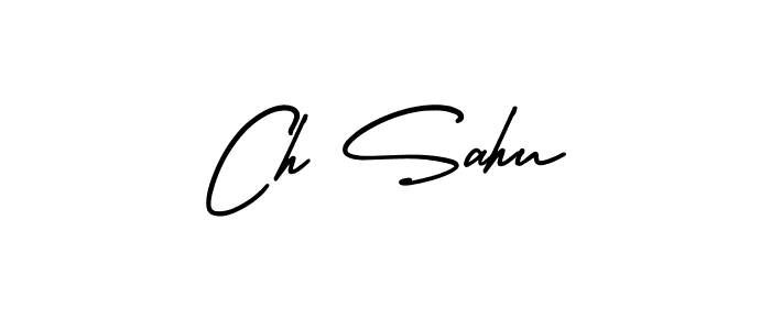 Make a short Ch Sahu signature style. Manage your documents anywhere anytime using AmerikaSignatureDemo-Regular. Create and add eSignatures, submit forms, share and send files easily. Ch Sahu signature style 3 images and pictures png