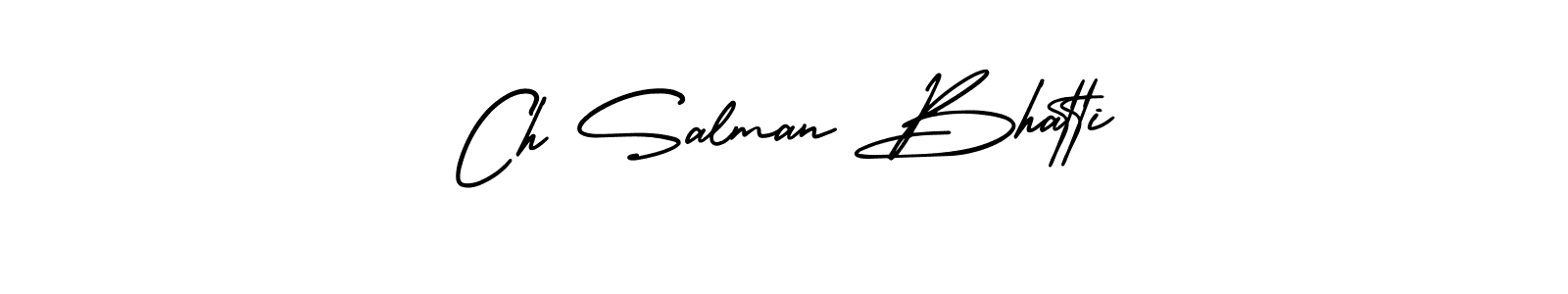 You can use this online signature creator to create a handwritten signature for the name Ch Salman Bhatti. This is the best online autograph maker. Ch Salman Bhatti signature style 3 images and pictures png