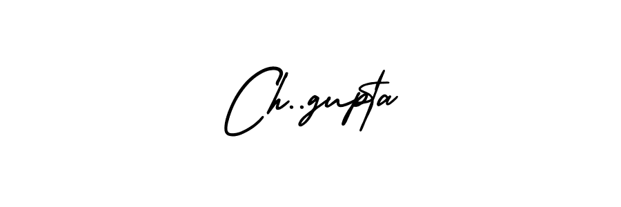 Similarly AmerikaSignatureDemo-Regular is the best handwritten signature design. Signature creator online .You can use it as an online autograph creator for name Ch..gupta. Ch..gupta signature style 3 images and pictures png