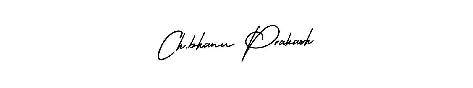 The best way (AmerikaSignatureDemo-Regular) to make a short signature is to pick only two or three words in your name. The name Ch.bhanu Prakash include a total of six letters. For converting this name. Ch.bhanu Prakash signature style 3 images and pictures png