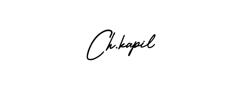 Also You can easily find your signature by using the search form. We will create Ch.kapil name handwritten signature images for you free of cost using AmerikaSignatureDemo-Regular sign style. Ch.kapil signature style 3 images and pictures png