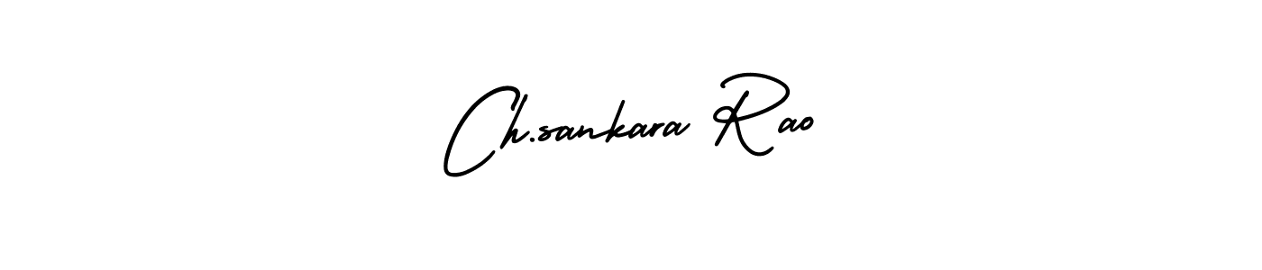 Make a beautiful signature design for name Ch.sankara Rao. With this signature (AmerikaSignatureDemo-Regular) style, you can create a handwritten signature for free. Ch.sankara Rao signature style 3 images and pictures png