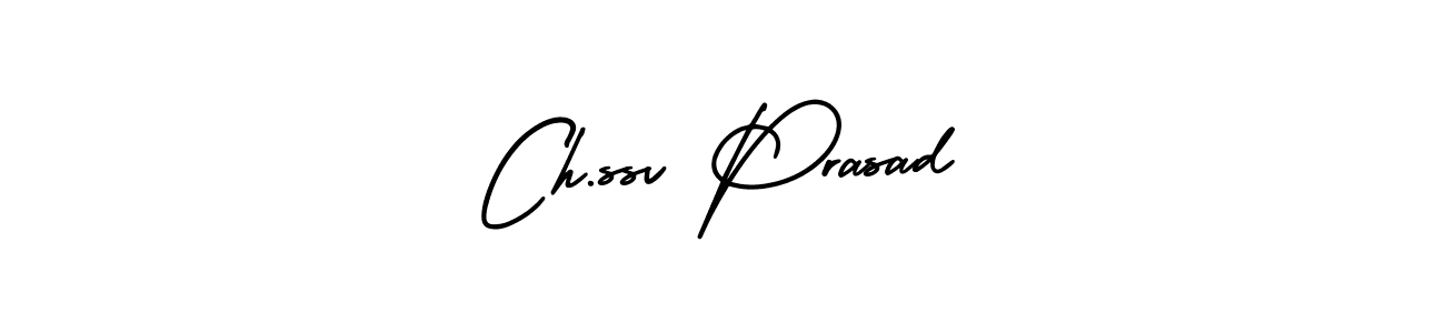 Make a beautiful signature design for name Ch.ssv Prasad. Use this online signature maker to create a handwritten signature for free. Ch.ssv Prasad signature style 3 images and pictures png