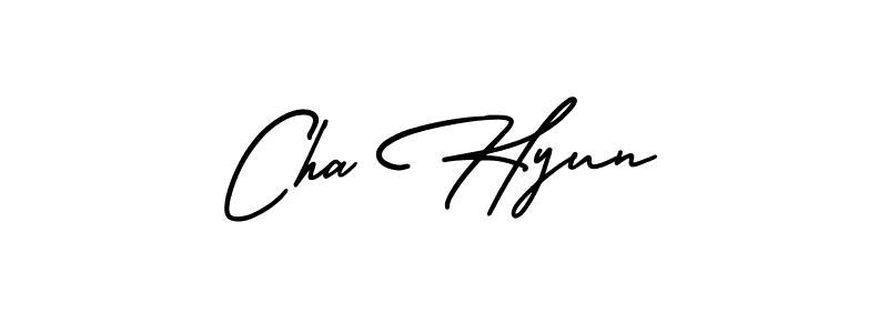 Similarly AmerikaSignatureDemo-Regular is the best handwritten signature design. Signature creator online .You can use it as an online autograph creator for name Cha Hyun. Cha Hyun signature style 3 images and pictures png