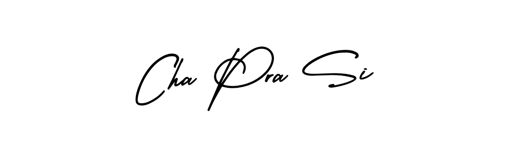 Make a beautiful signature design for name Cha Pra Si. With this signature (AmerikaSignatureDemo-Regular) style, you can create a handwritten signature for free. Cha Pra Si signature style 3 images and pictures png