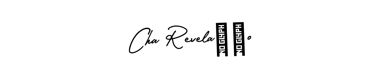 Make a beautiful signature design for name Cha Revelação. Use this online signature maker to create a handwritten signature for free. Cha Revelação signature style 3 images and pictures png