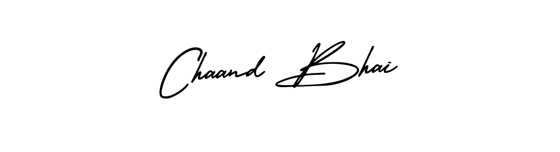 Use a signature maker to create a handwritten signature online. With this signature software, you can design (AmerikaSignatureDemo-Regular) your own signature for name Chaand Bhai. Chaand Bhai signature style 3 images and pictures png