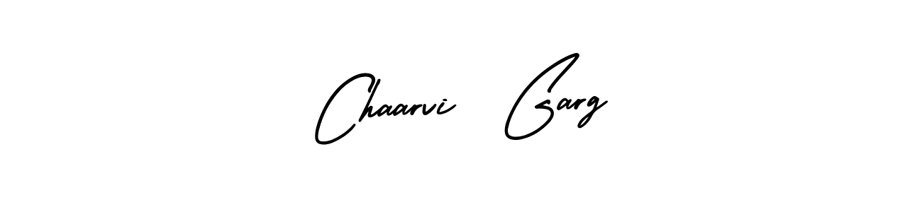 How to Draw Chaarvi  Garg signature style? AmerikaSignatureDemo-Regular is a latest design signature styles for name Chaarvi  Garg. Chaarvi  Garg signature style 3 images and pictures png