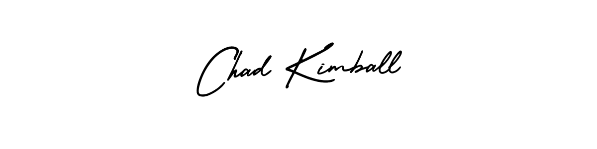 Make a beautiful signature design for name Chad Kimball. With this signature (AmerikaSignatureDemo-Regular) style, you can create a handwritten signature for free. Chad Kimball signature style 3 images and pictures png