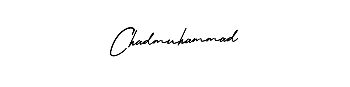 Make a beautiful signature design for name Chadmuhammad. With this signature (AmerikaSignatureDemo-Regular) style, you can create a handwritten signature for free. Chadmuhammad signature style 3 images and pictures png