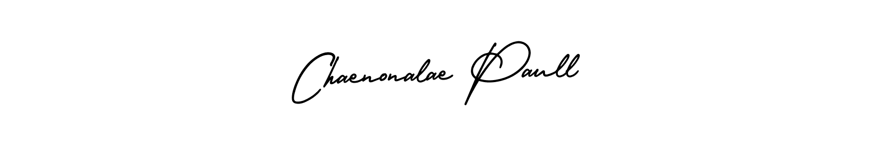 Make a beautiful signature design for name Chaenonalae Paull. With this signature (AmerikaSignatureDemo-Regular) style, you can create a handwritten signature for free. Chaenonalae Paull signature style 3 images and pictures png