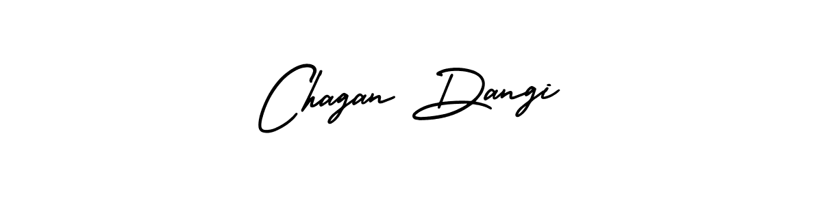 Create a beautiful signature design for name Chagan Dangi. With this signature (AmerikaSignatureDemo-Regular) fonts, you can make a handwritten signature for free. Chagan Dangi signature style 3 images and pictures png