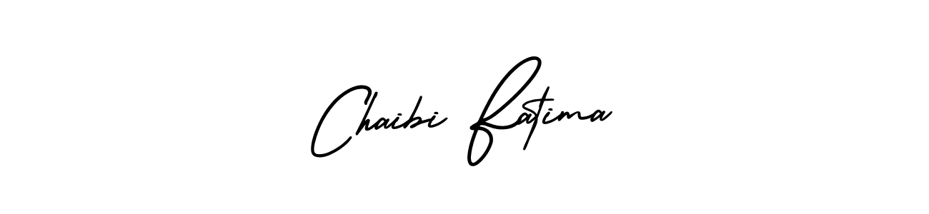 Also You can easily find your signature by using the search form. We will create Chaibi Fatima name handwritten signature images for you free of cost using AmerikaSignatureDemo-Regular sign style. Chaibi Fatima signature style 3 images and pictures png