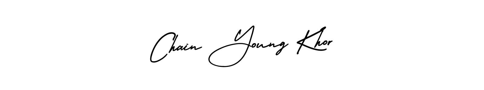 Similarly AmerikaSignatureDemo-Regular is the best handwritten signature design. Signature creator online .You can use it as an online autograph creator for name Chain Young Khor. Chain Young Khor signature style 3 images and pictures png
