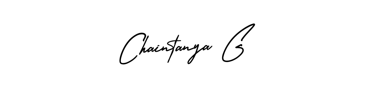 This is the best signature style for the Chaintanya G name. Also you like these signature font (AmerikaSignatureDemo-Regular). Mix name signature. Chaintanya G signature style 3 images and pictures png