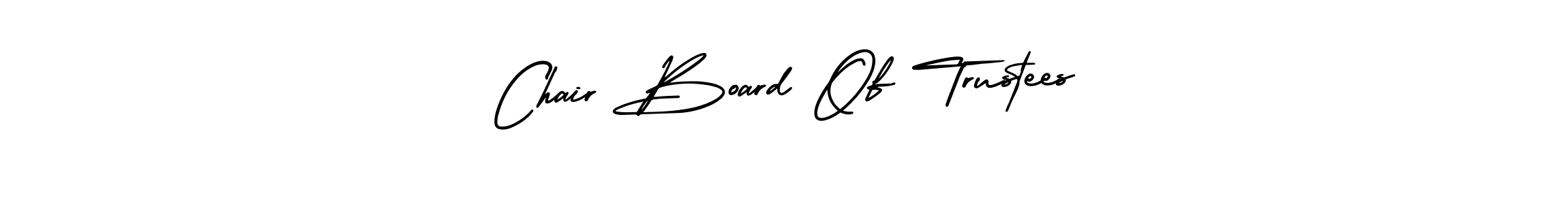 Make a short Chair Board Of Trustees signature style. Manage your documents anywhere anytime using AmerikaSignatureDemo-Regular. Create and add eSignatures, submit forms, share and send files easily. Chair Board Of Trustees signature style 3 images and pictures png