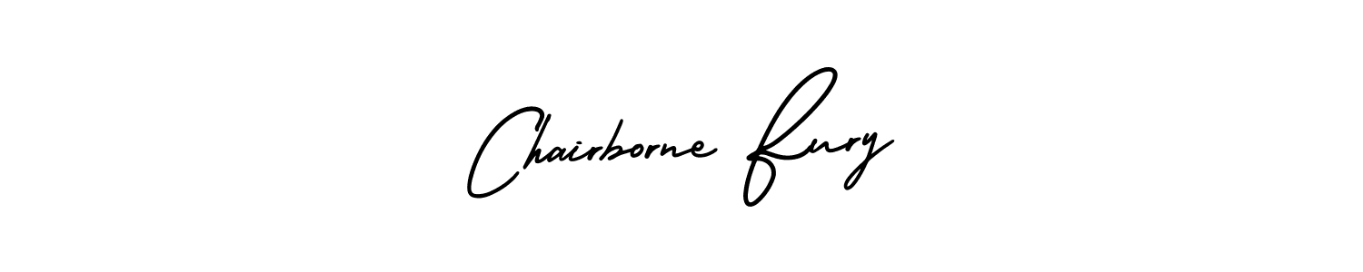 How to make Chairborne Fury name signature. Use AmerikaSignatureDemo-Regular style for creating short signs online. This is the latest handwritten sign. Chairborne Fury signature style 3 images and pictures png