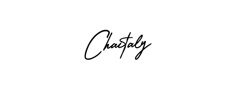 Create a beautiful signature design for name Chaitaly. With this signature (AmerikaSignatureDemo-Regular) fonts, you can make a handwritten signature for free. Chaitaly signature style 3 images and pictures png