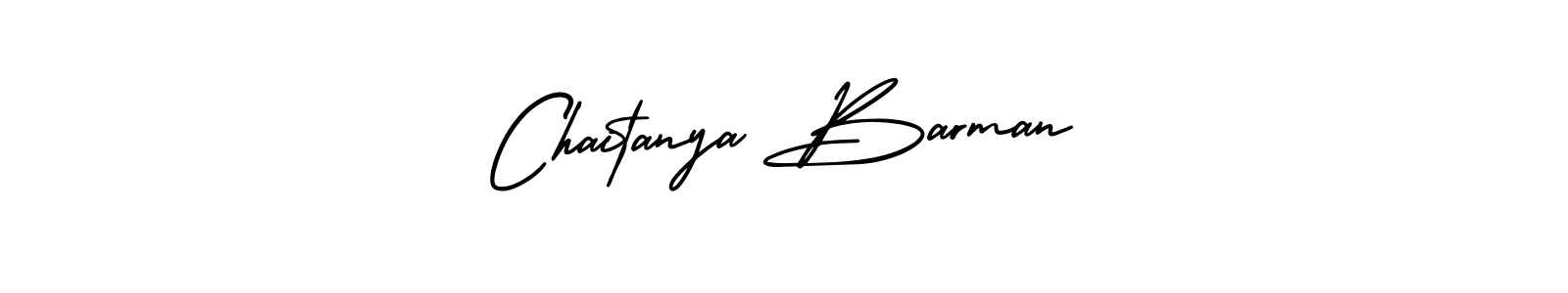 This is the best signature style for the Chaitanya Barman name. Also you like these signature font (AmerikaSignatureDemo-Regular). Mix name signature. Chaitanya Barman signature style 3 images and pictures png