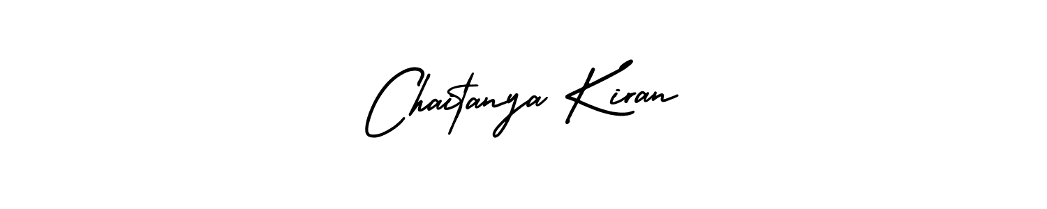 Make a beautiful signature design for name Chaitanya Kiran. Use this online signature maker to create a handwritten signature for free. Chaitanya Kiran signature style 3 images and pictures png