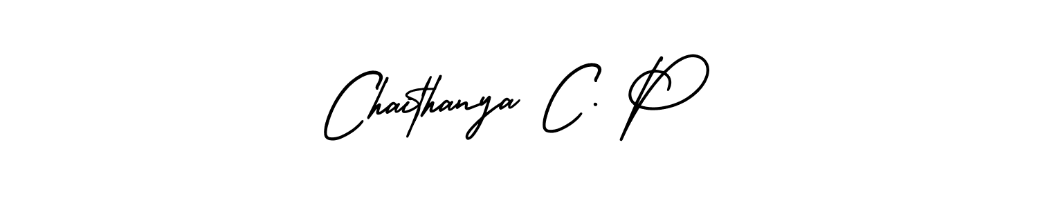 Also You can easily find your signature by using the search form. We will create Chaithanya C. P name handwritten signature images for you free of cost using AmerikaSignatureDemo-Regular sign style. Chaithanya C. P signature style 3 images and pictures png