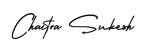 Style your name Chaitra Sukesh with confidence using AmerikaSignatureDemo-Regular signature design. Simple, elegant, and ready for immediate document use. Chaitra Sukesh signature style 3 images and pictures png