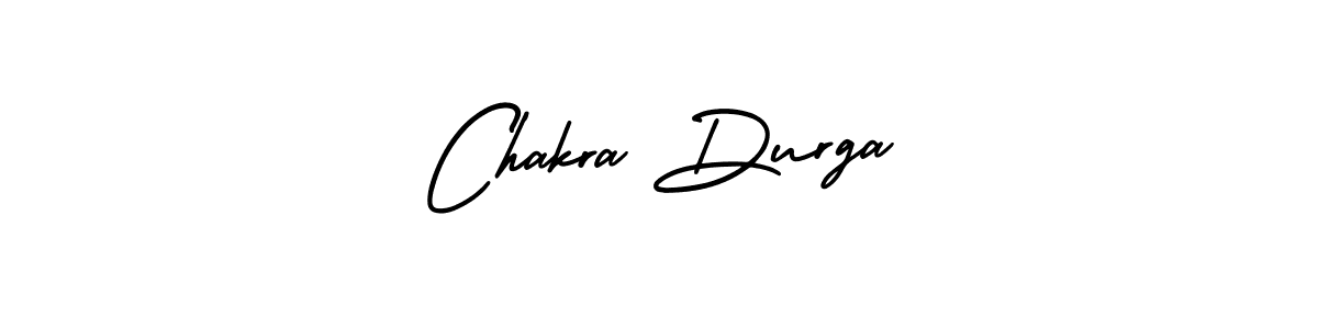 Make a beautiful signature design for name Chakra Durga. With this signature (AmerikaSignatureDemo-Regular) style, you can create a handwritten signature for free. Chakra Durga signature style 3 images and pictures png