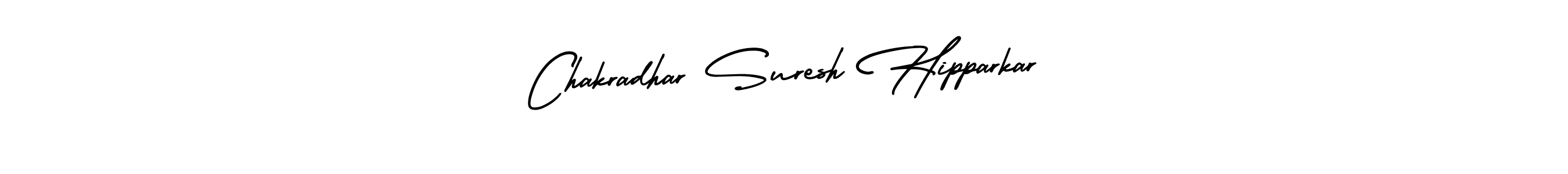 How to make Chakradhar Suresh Hipparkar signature? AmerikaSignatureDemo-Regular is a professional autograph style. Create handwritten signature for Chakradhar Suresh Hipparkar name. Chakradhar Suresh Hipparkar signature style 3 images and pictures png