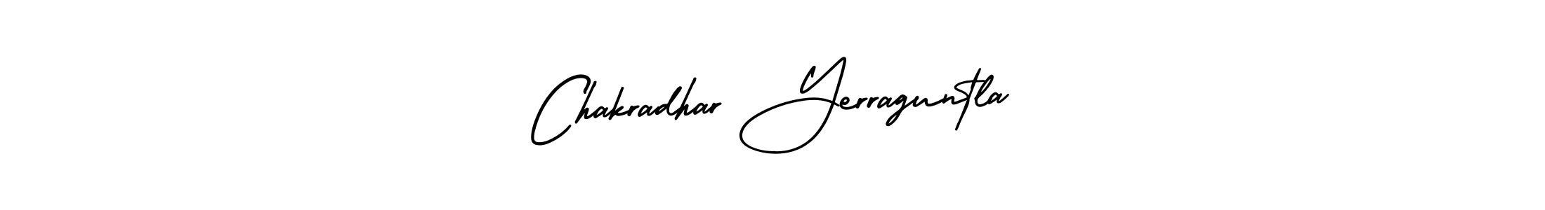 if you are searching for the best signature style for your name Chakradhar Yerraguntla. so please give up your signature search. here we have designed multiple signature styles  using AmerikaSignatureDemo-Regular. Chakradhar Yerraguntla signature style 3 images and pictures png