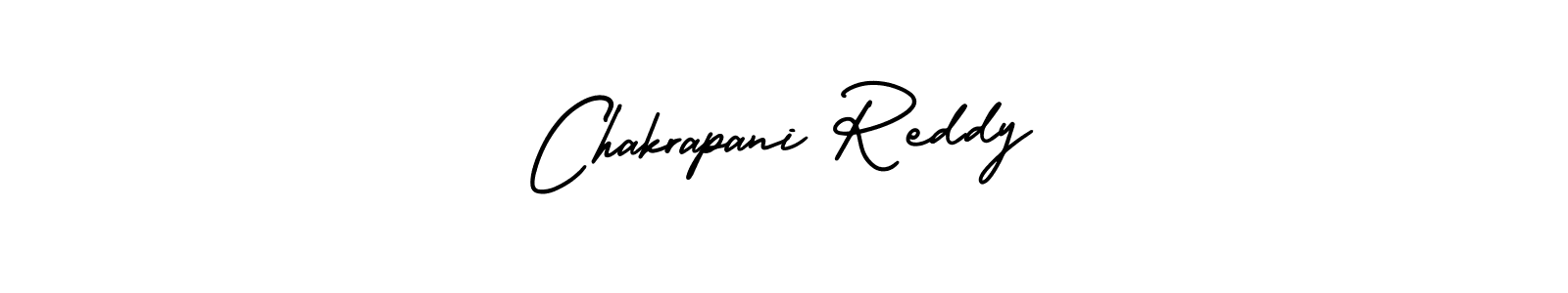 The best way (AmerikaSignatureDemo-Regular) to make a short signature is to pick only two or three words in your name. The name Chakrapani Reddy include a total of six letters. For converting this name. Chakrapani Reddy signature style 3 images and pictures png