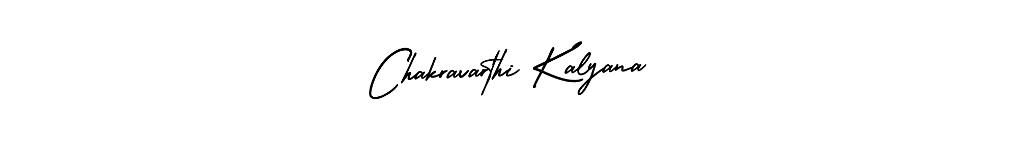 Use a signature maker to create a handwritten signature online. With this signature software, you can design (AmerikaSignatureDemo-Regular) your own signature for name Chakravarthi Kalyana. Chakravarthi Kalyana signature style 3 images and pictures png
